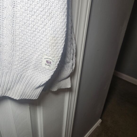 BELLFIELD Britain UK Fair Isle Nordic Sweater Men's LARGE 100% cotton - Picture 7 of 7